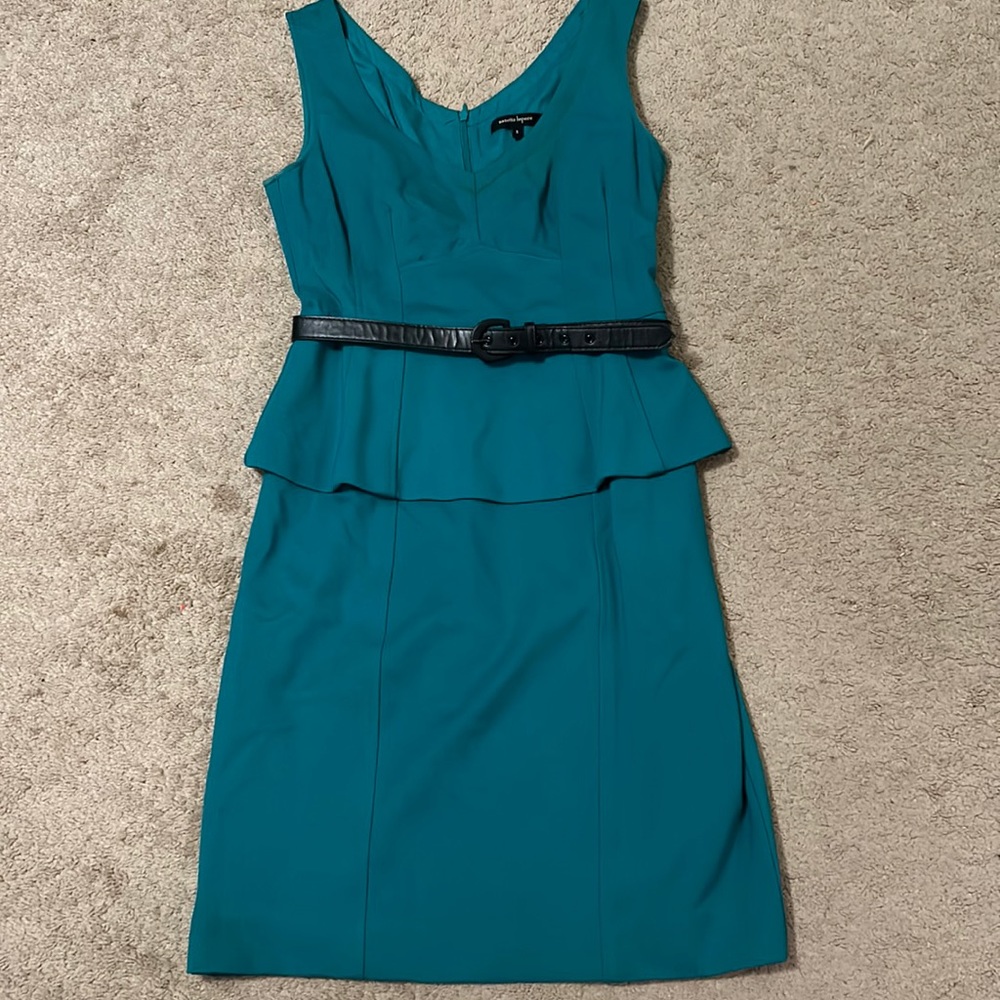 Gorgeous structured peplum dress